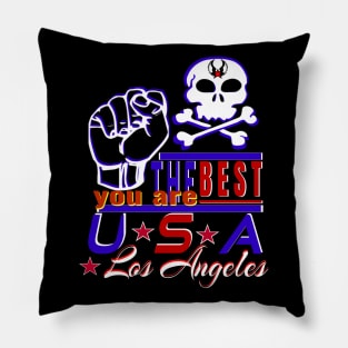 surfing festival in Los Angeles You Are The Best USA Design of sea pirates Pillow