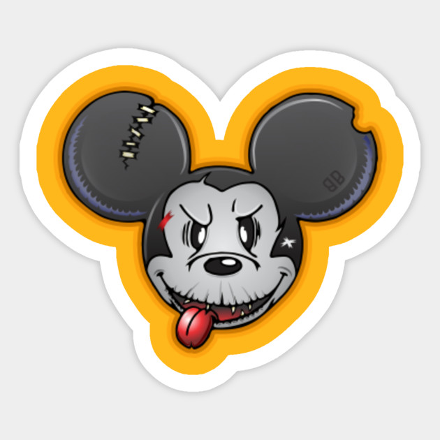 Halloween Mickey Mouse Halloween Mickey Mouse Sticker Teepublic