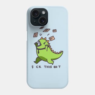 Day Job Dinosaur Phone Case