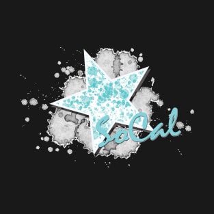 SoCal Star - Turquoise T-Shirt