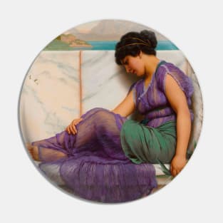 Summer Idleness, Day Dreams by John William Godward Pin