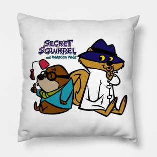 Secret Squirrel  Morocco Mole Pillow