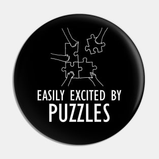 Puzzle - Easily excited by puzzles Pin