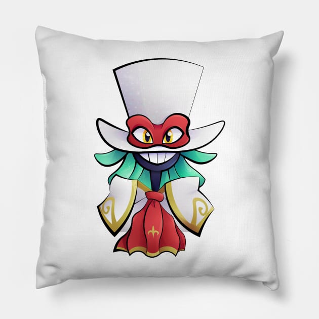 Balan (Balan Wonderworld) Pillow by spookpuke