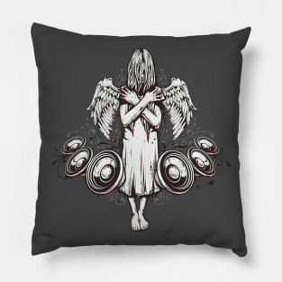 angel of death halloween shirt Pillow