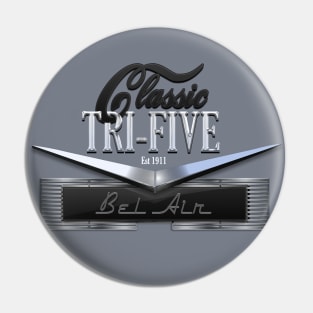 56 Trifive Chevy Pin