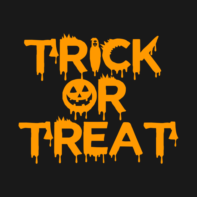 Trick or Treat? by LefTEE Designs