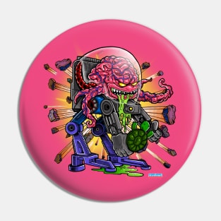 Brain Mutant Krang Pin