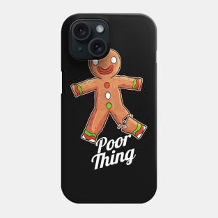 The Gingerbread Man is A Poor Thing On Christmas Phone Case