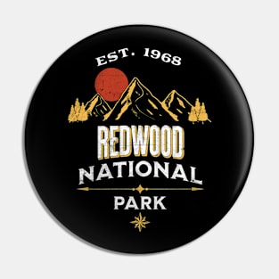 Redwood National Park Pin