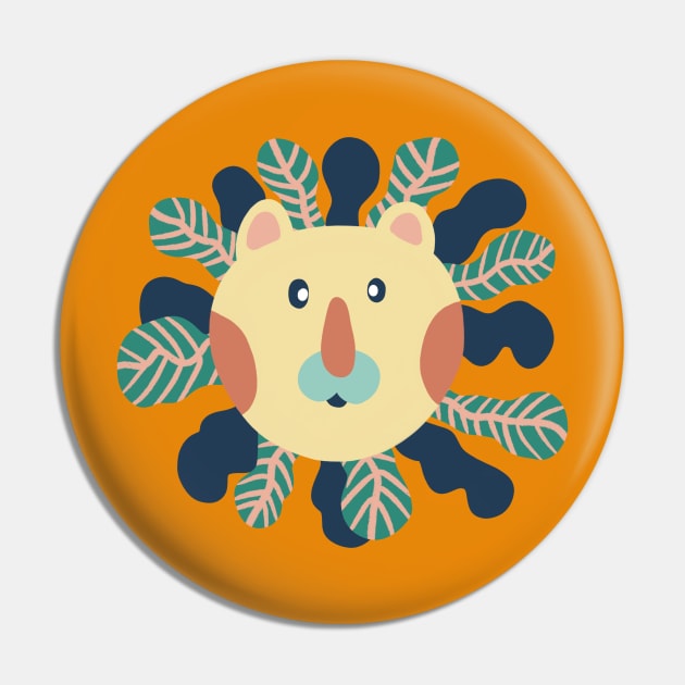 Plant lion Pin by Pacesyte