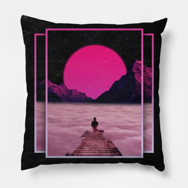 Nobody From Nowhere With Nothing Pillow by Chatterlessmusic