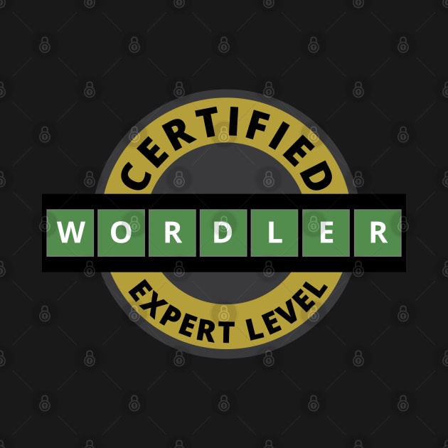 Certified Wordler - Wordle by tatzkirosales-shirt-store