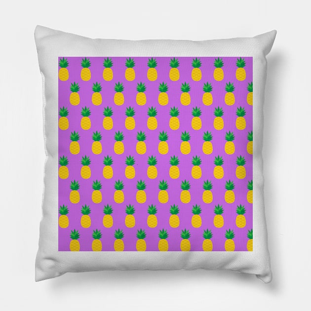 Purple Pineapple Pillow by IslandofdeDolls