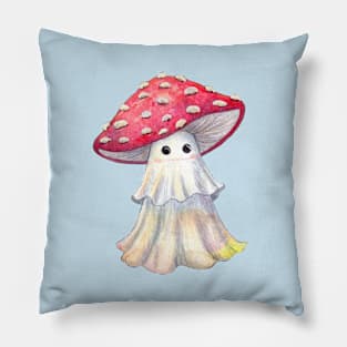 Mushroom Ghost Pillow