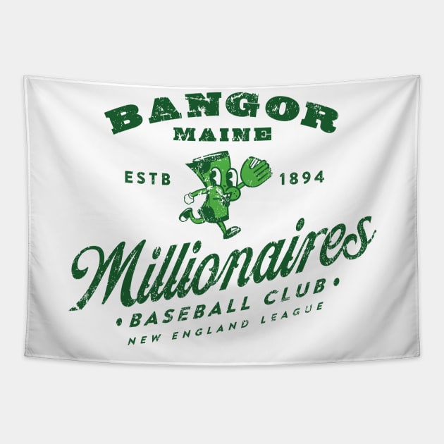 Bangor Millionaires Tapestry by MindsparkCreative