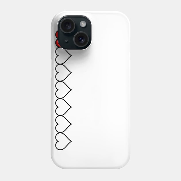 Heal Me - Dark Outline Phone Case by CadeCarnage