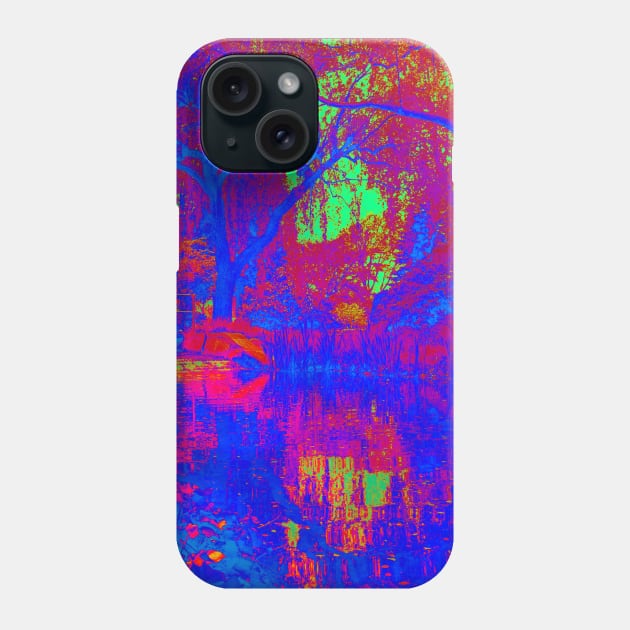 Atomic Garden Digital Artwork by Christine aka stine1 Phone Case by Christine aka stine1