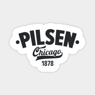 Pilsen Chicago Logo - Where Art Meets Neighborhood Magnet