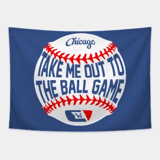 Take me out to the Ball game Tapestry