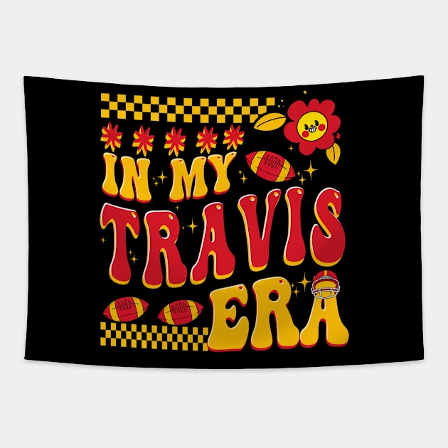 In My Travis Era Funny Swiftie Tapestry by wizardwenderlust