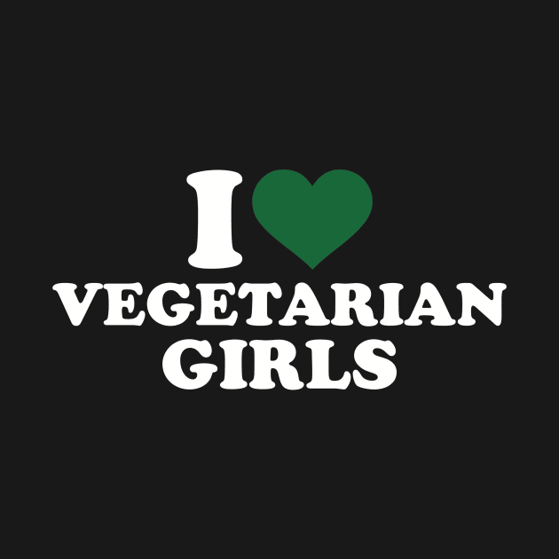 I love Vegetarian by Designzz