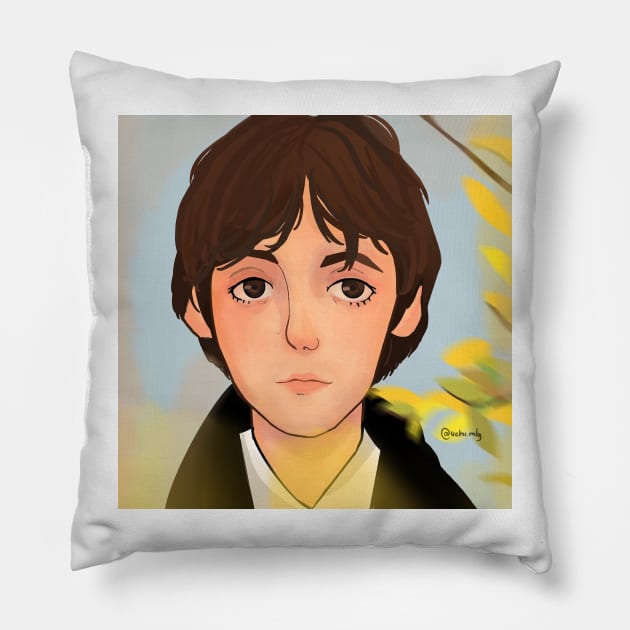 Paul Mc fanart Pillow by uchix