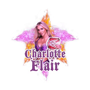 Charlotte Flair // WWE FansArt T-Shirt