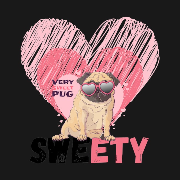 sweet pug by EdithBlerr