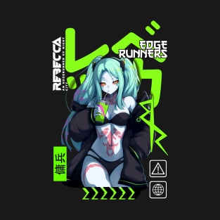 Rebecca Edgerunners Cyberpunk T-Shirt