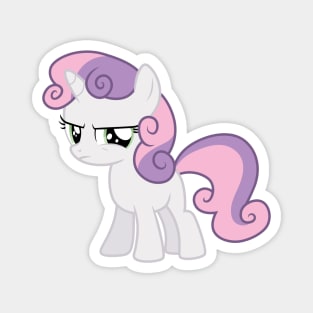 Displeased Sweetie Belle Magnet