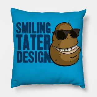 Smiling Tater Design Pillow