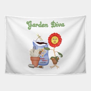 Garden Diva Gifts and Apparel Tapestry