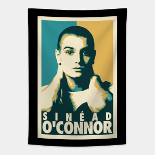 Sinead O'connor Pop Art Style Tapestry