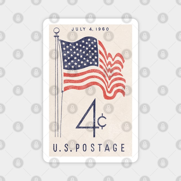 U.S. Postage Magnet by ThirteenthFloor