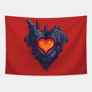 Cyborg Love Tapestry