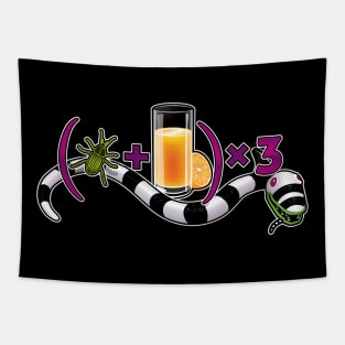 Beetlejuice Picto-Equation Tapestry