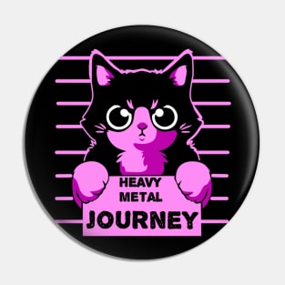 Journey cats Pin