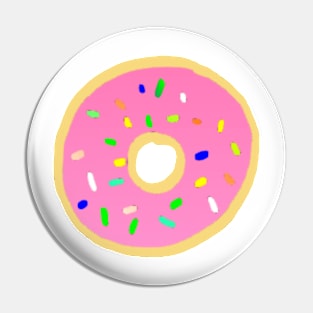 Pink donut Pin