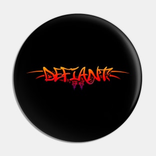 Tribal Print - Defiant Pin