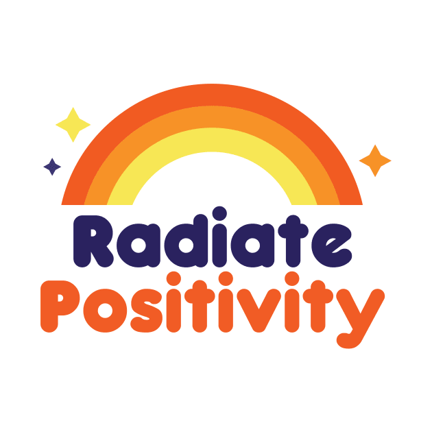 Radiate Positivity Rainbow Beam by GeeDeeDesigns