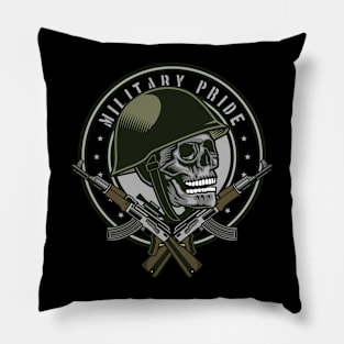 Skull Soldier Pillow