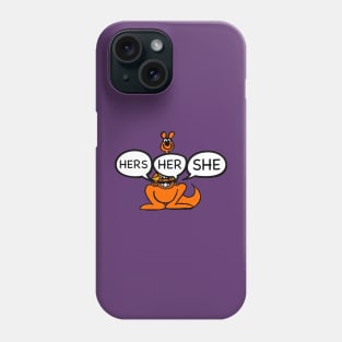 RXS Pronouns HER Phone Case