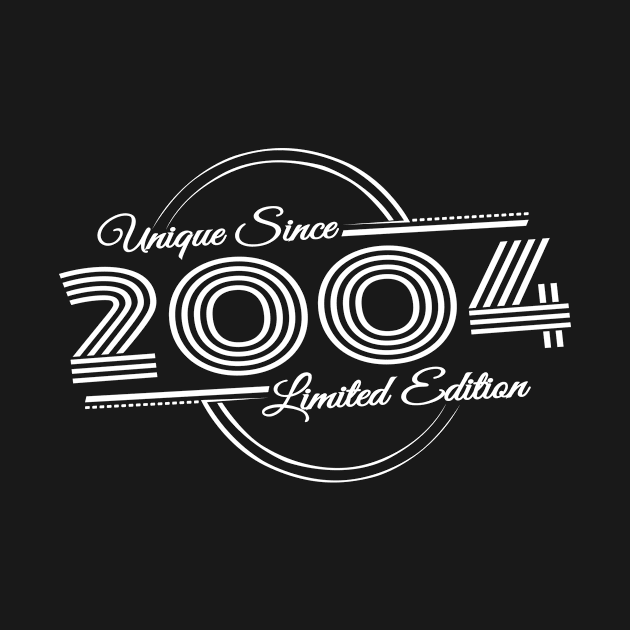 Vintage 2004 Birthday Unique Retro Vintage by HBfunshirts