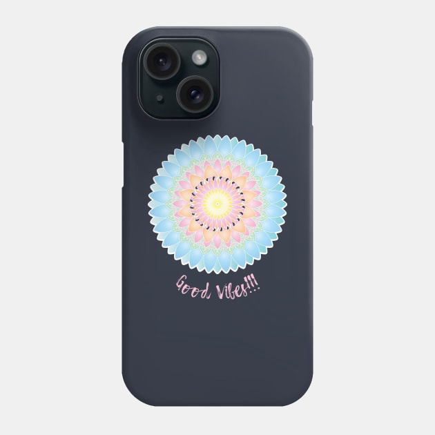 Flower Mandala Phone Case by emma17