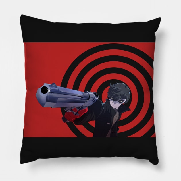 Joker P5 Pillow by gabriele6strano