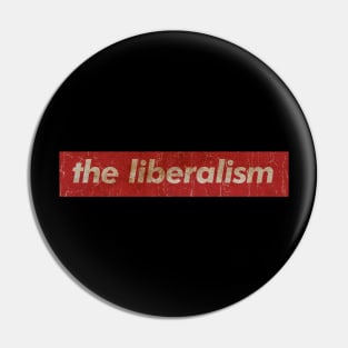 the liberalism - SIMPLE RED VINTAGE Pin