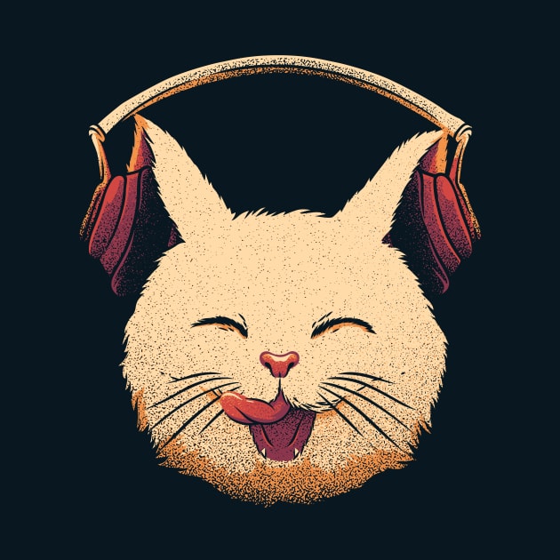Smiling Musical Cat by Tobe Fonseca by Tobe_Fonseca
