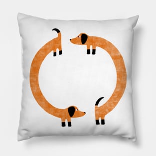 Sausage Dog Perpetual Motion Pillow