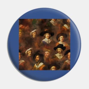 Rembrandt Paintings Mashup Pin